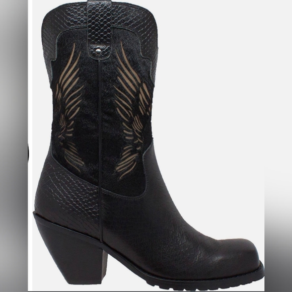 Ride Tecs Women's Flying Eagle Boot Black 7.5 - Picture 2 of 3